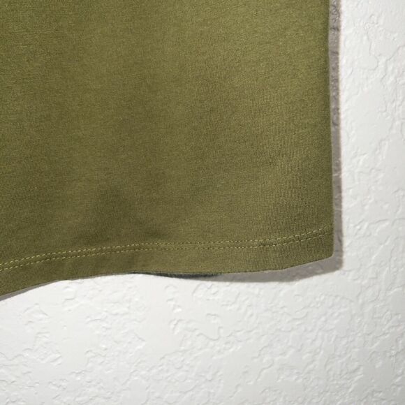 J.‎ Jill Olive Green Sleeveless Shirt Dress Size Medium Petite - Picture 2 of 5